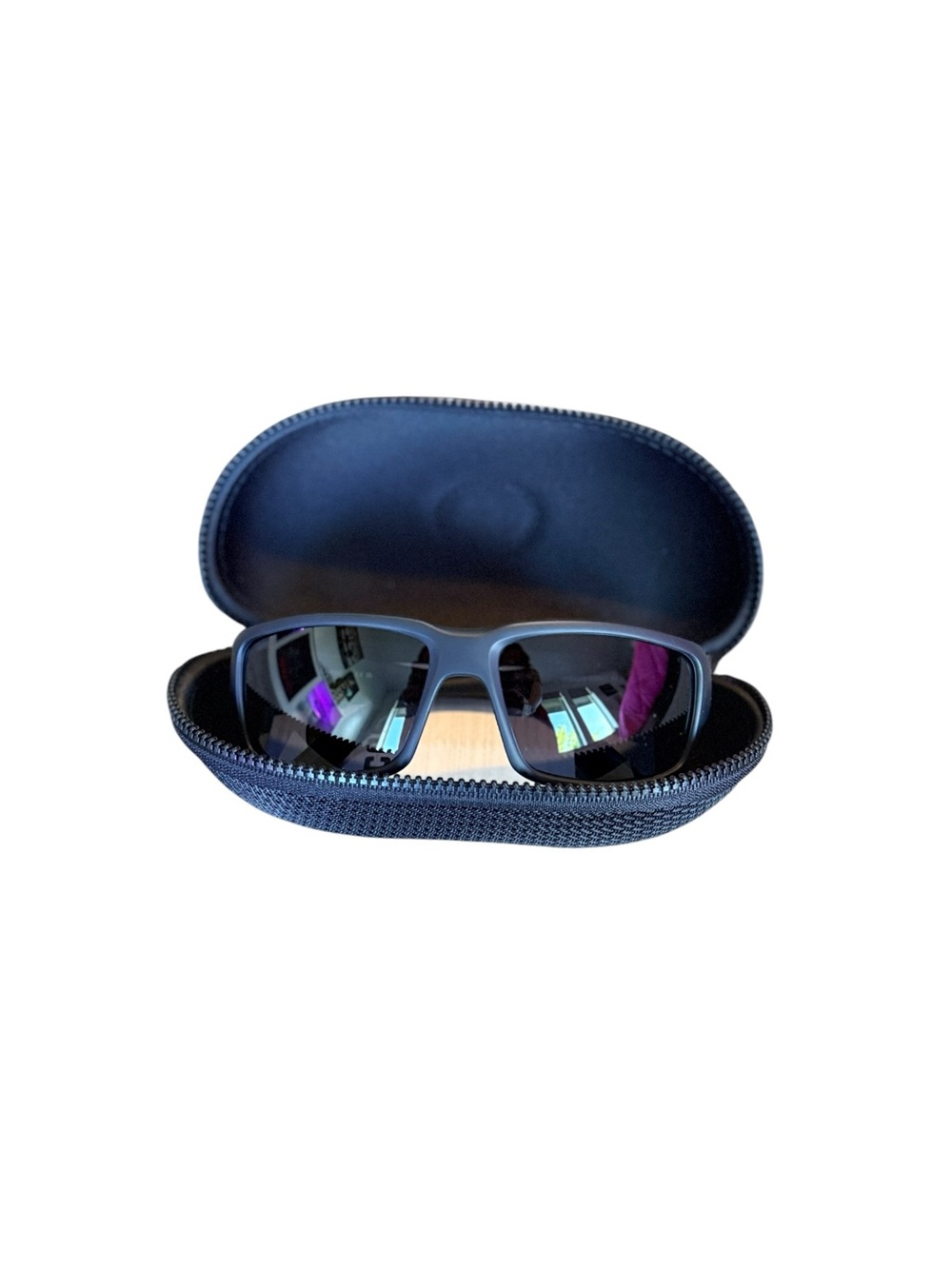 Costa Del Mar Fantail Polarized Sunglasses Matte Black Gray 580P New - Picture 2 of 14